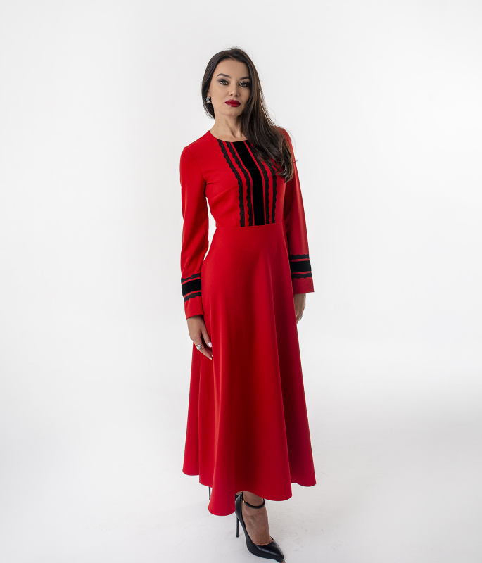 Платье ЧС-49 лекала и выкройки на заказ в LekaloHome