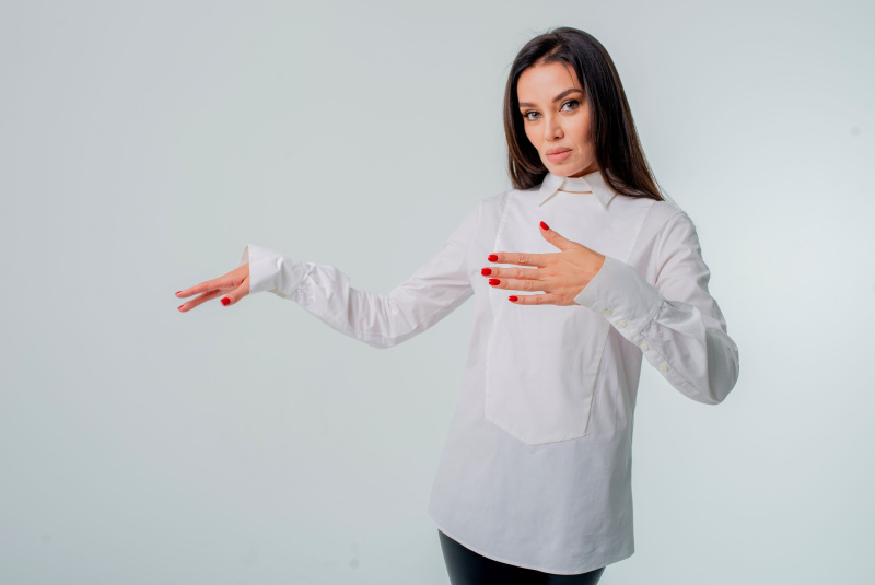 Блузка ЧС-112 лекала и выкройки на заказ в LekaloHome