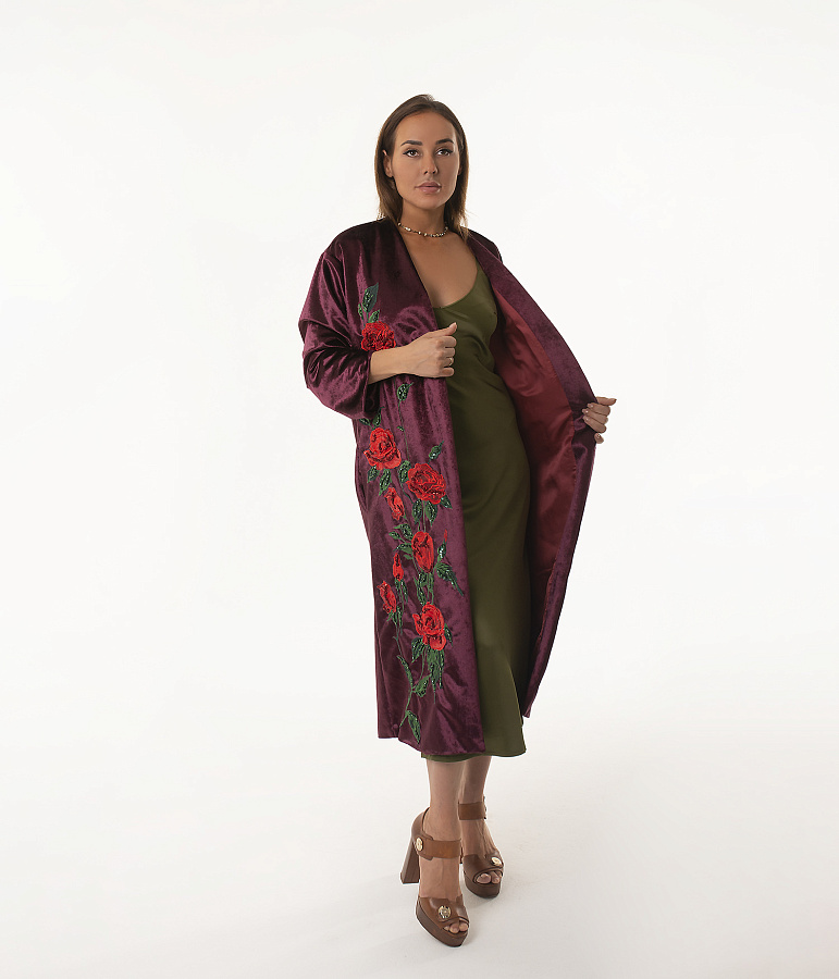 Пальто-кардиган