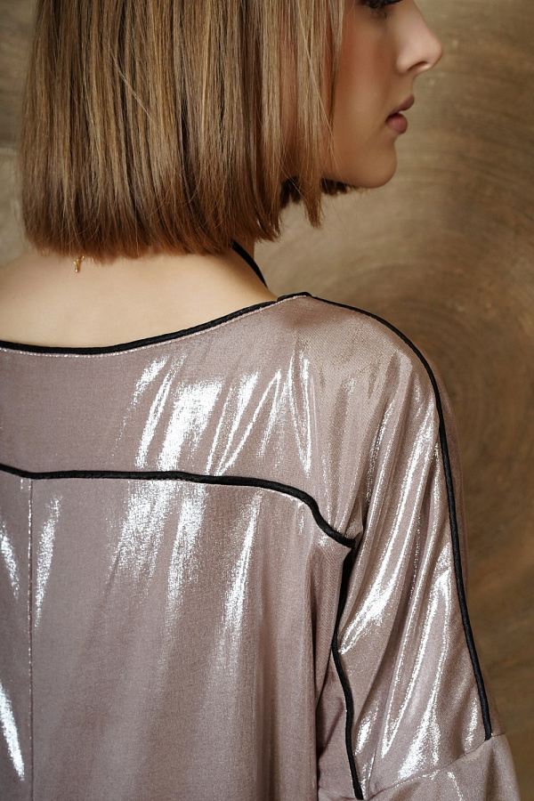 Платье блестящее