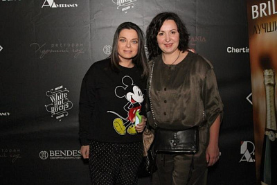 Звезды на показе дома моды "CHERTINA&DURRE"