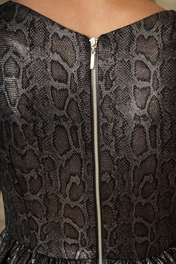 Платье леопард